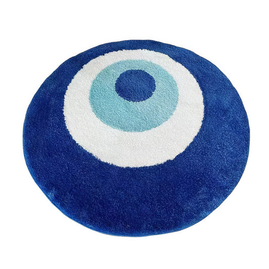 Evil Eye Tufted Accent Rug