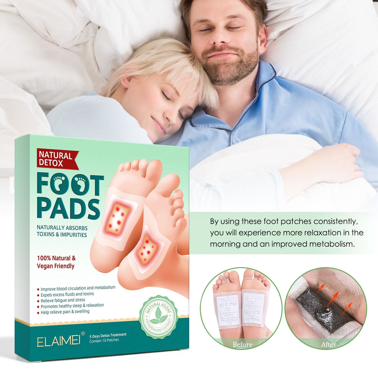 PureHealth Lymphvity AntiSwelling FootPatch